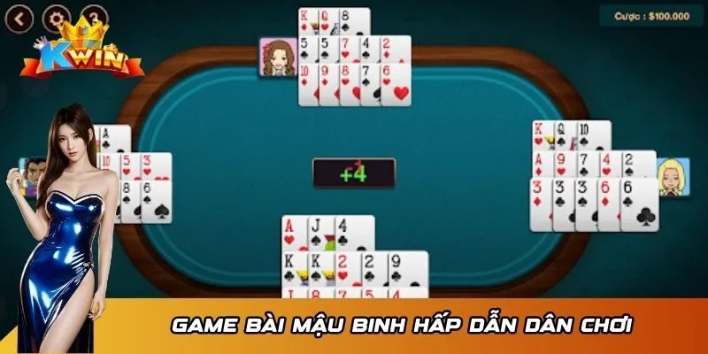 Game bài mậu binh hấp dẫn dân chơi